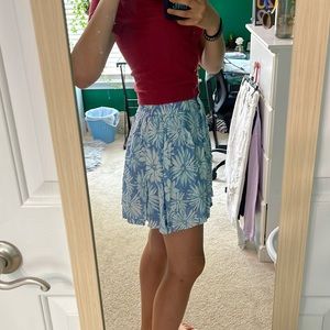 Urban Outfitters floral skirt
